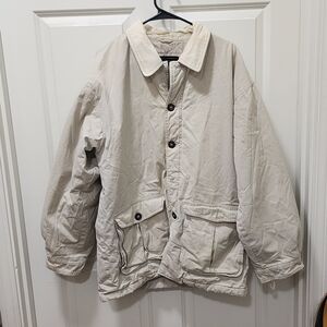 Medium Anchorblue Men's Beige Jacket